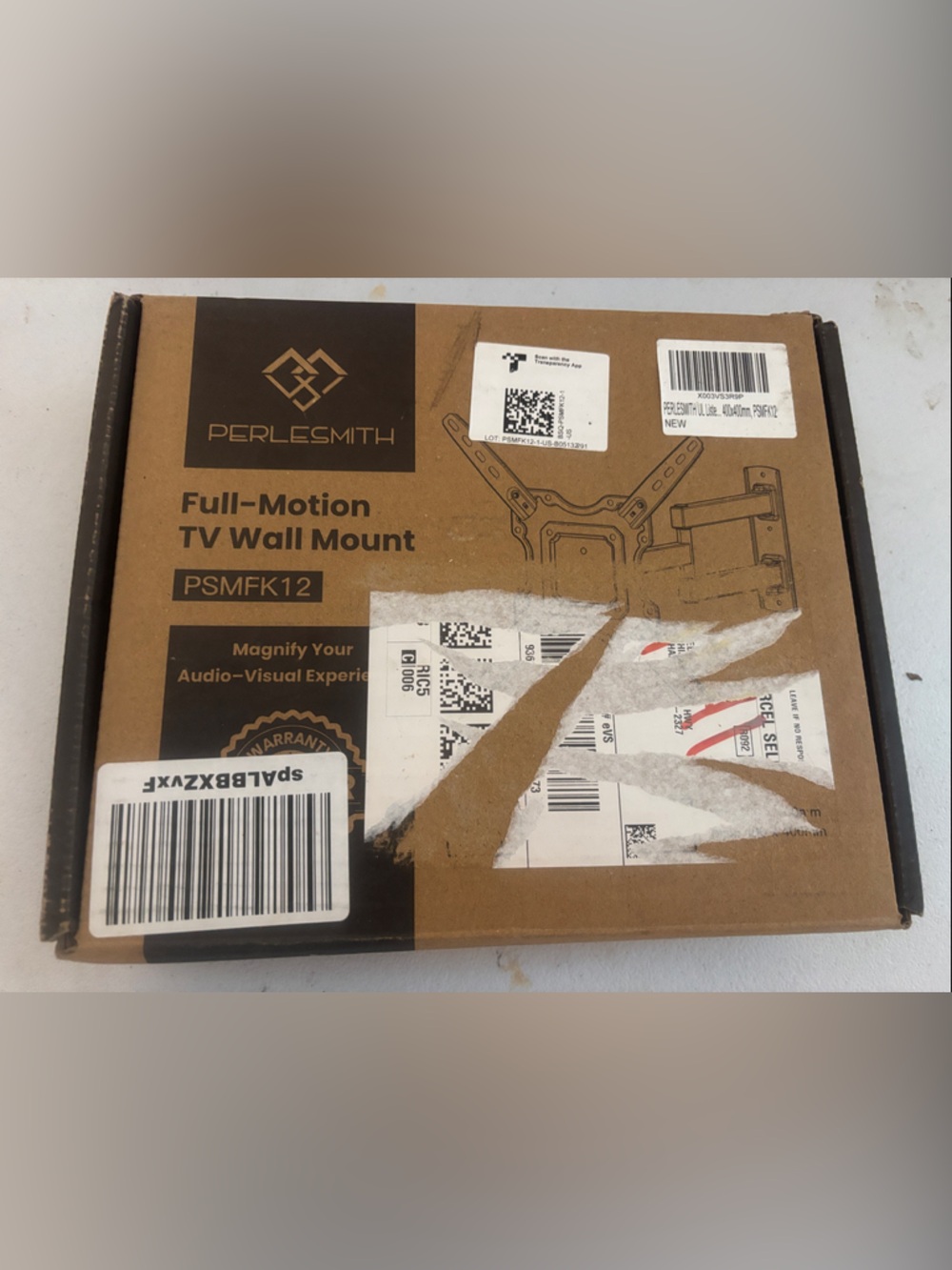 Perlesmith Full-Motion TV Wall Mount